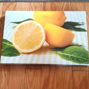 Lemon Wall Canvas